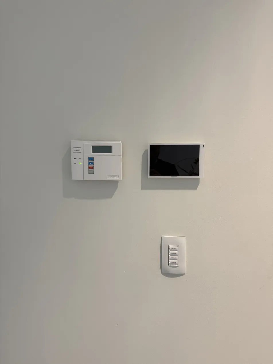 Smart home panel installation